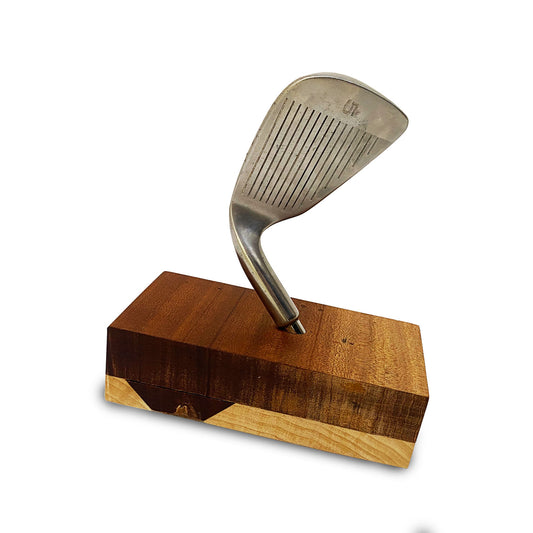 Mazza da golf ferro numero 5 utilizzato per appediabiti pezzo unico