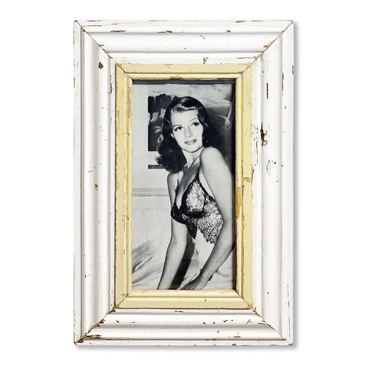 Cornice dal Sudafrica pezzo unico dal barche porte e finestre con immagine attrice Rita Hayworth