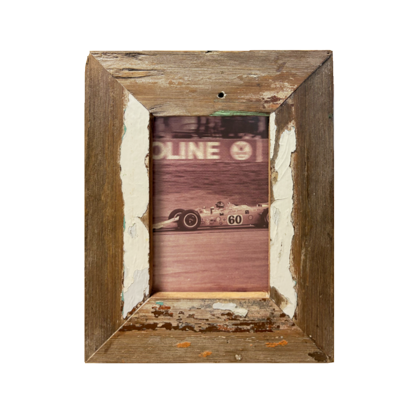 Cornice 10x15 con foto auto da corsa