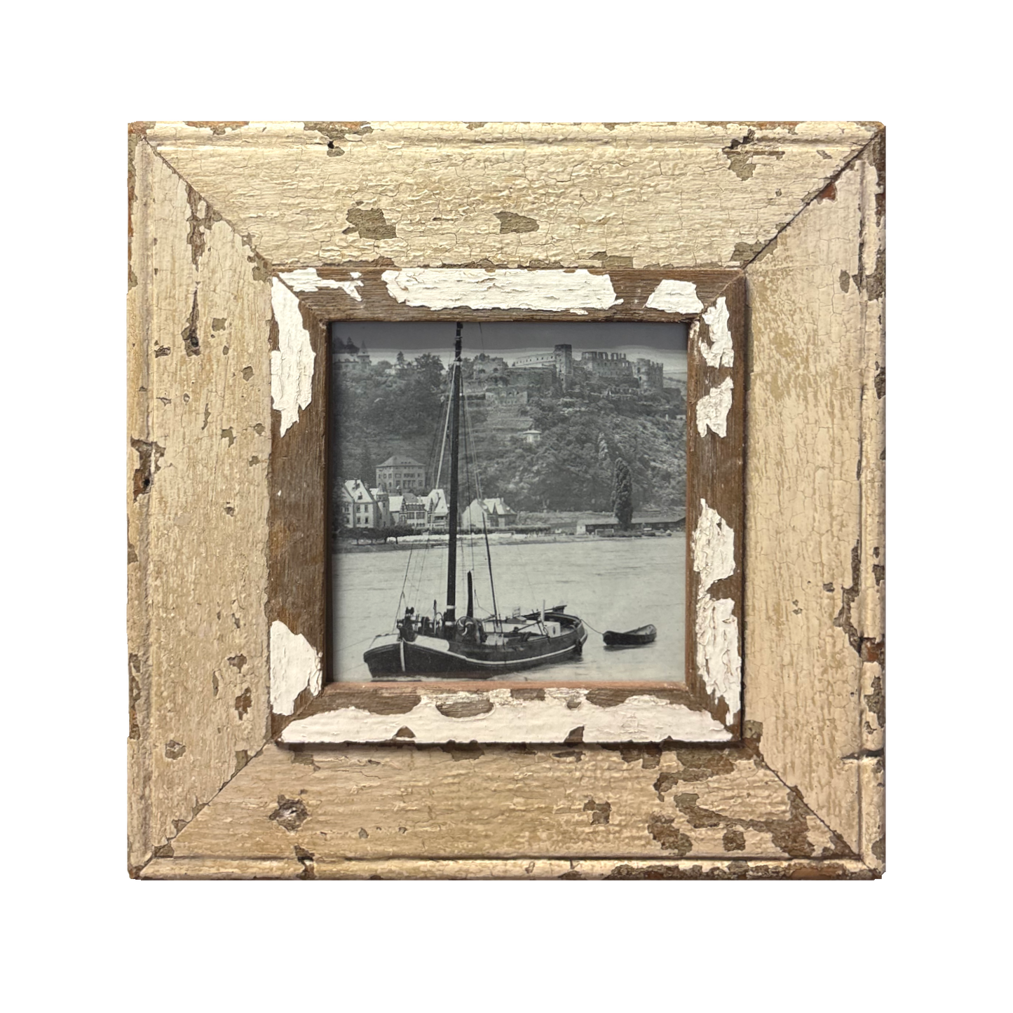 Cornice 28×28 per foto quadrate Finitura naturale