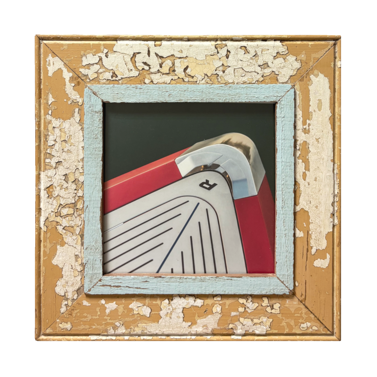 Cornice "Rubino a prua" 34×34 cm
