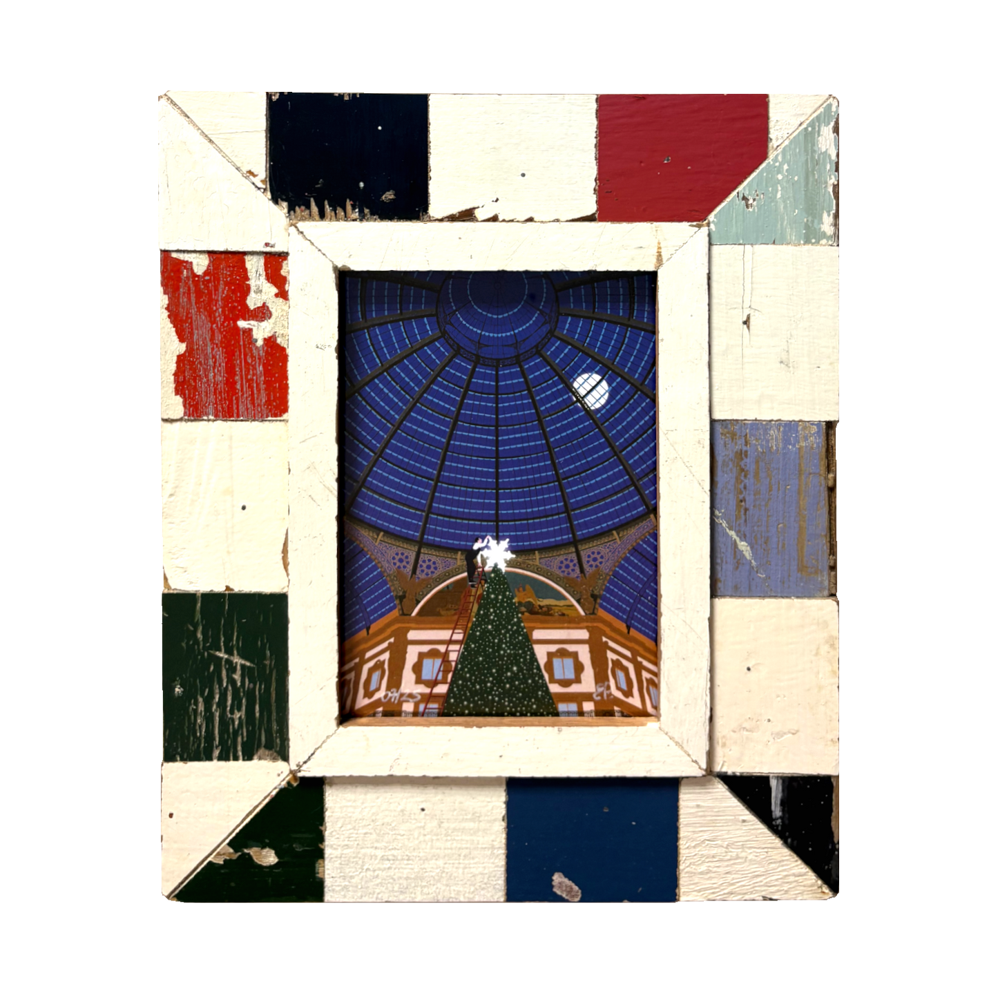 Cornice con illustrazione 15x21 "Galleria Stellata" | Elisa Puglielli