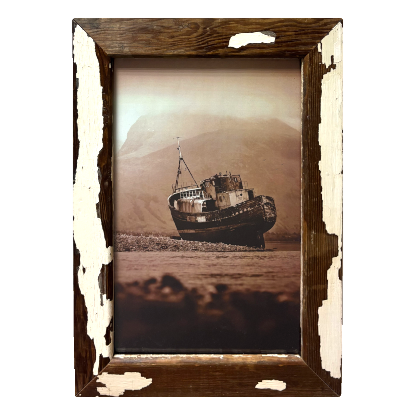 Vintage Boat Photo Frame