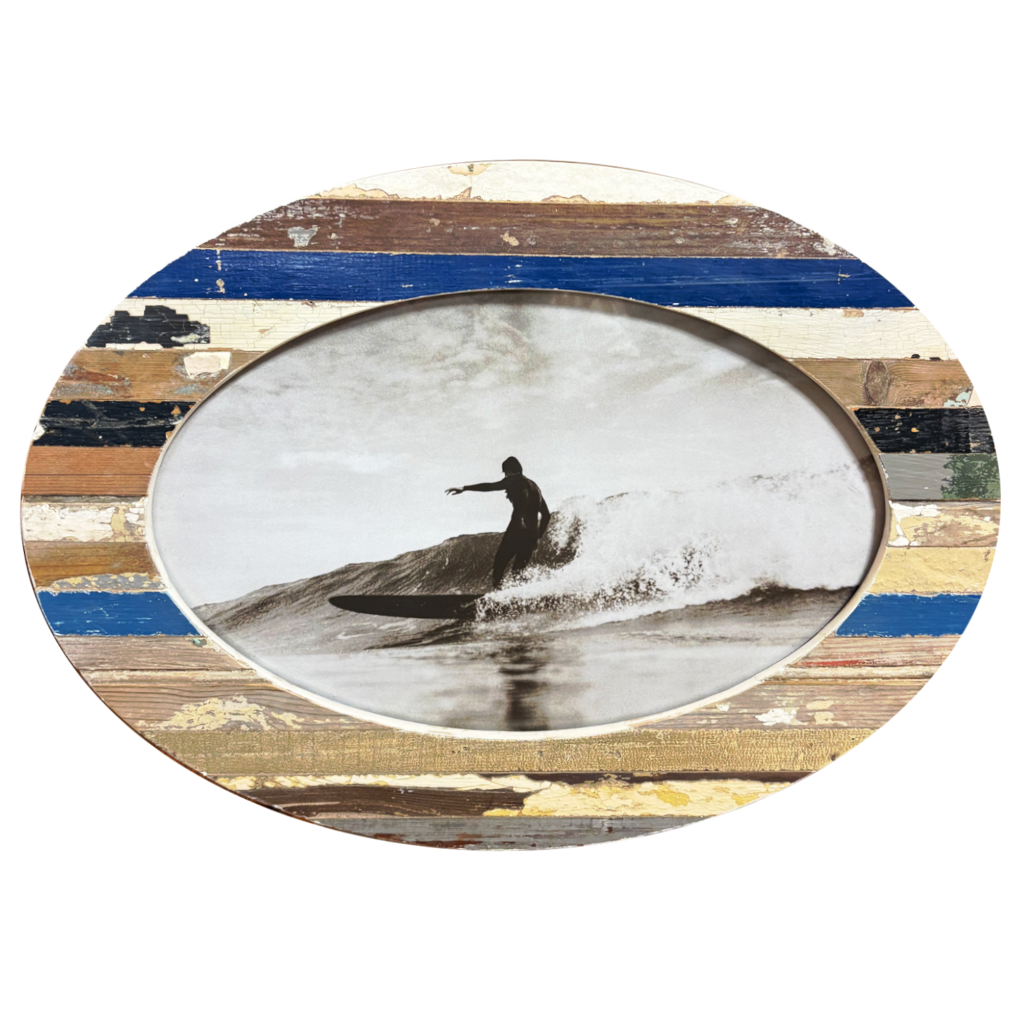Cornice ovale "Le curve del mare"