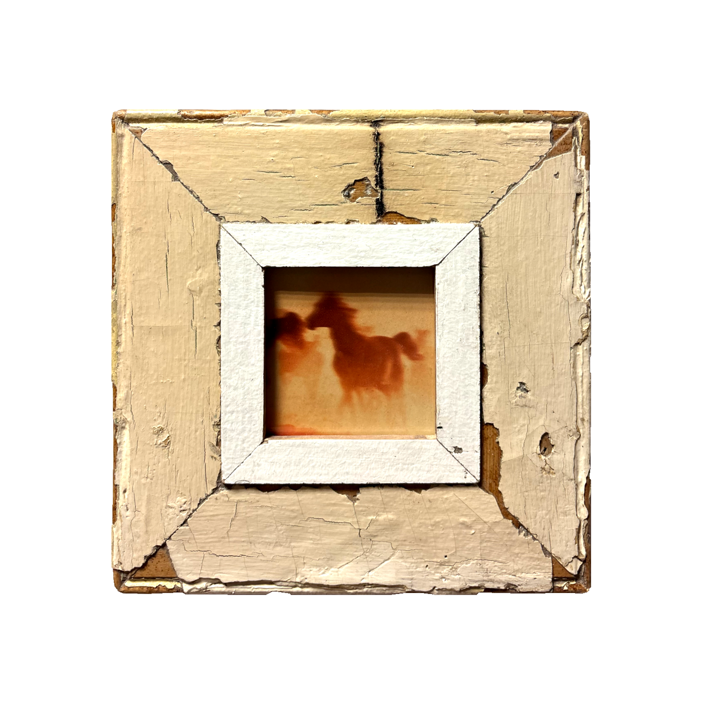 Cornice quadrata A6 crema Cape Best