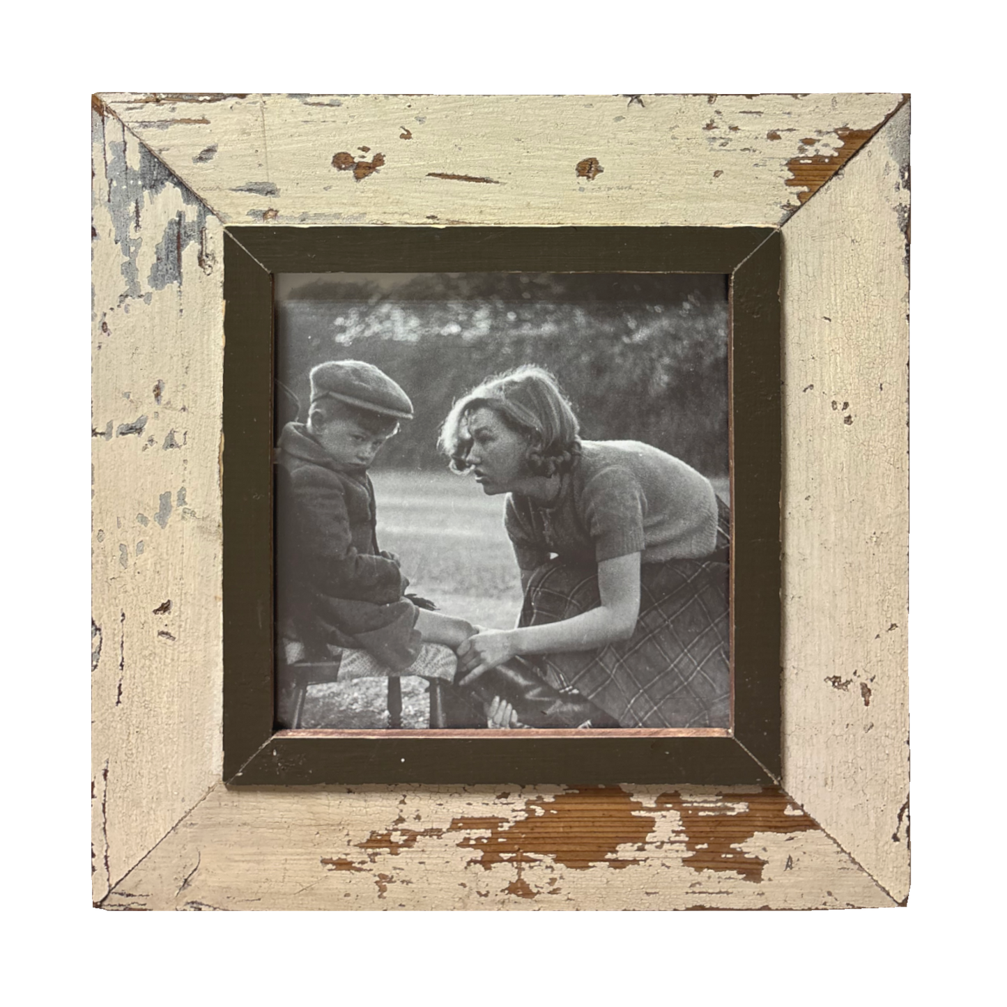 Cornice quadrata per foto 21x21 in legno