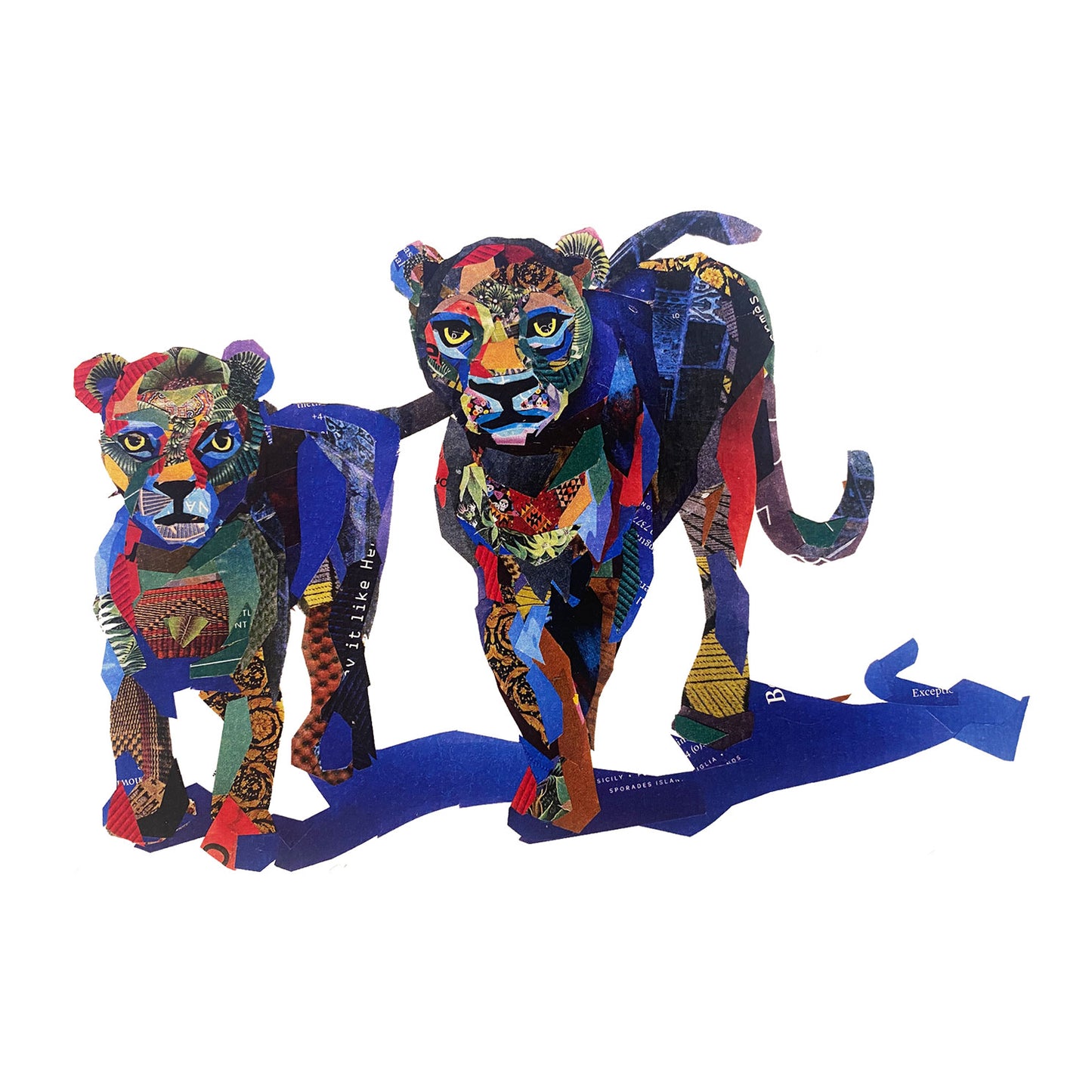 Illustrazione leopardo - Zoe Mafham