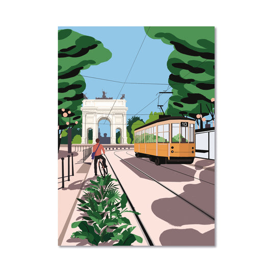 Opera Illustrazione Elisa Puglielli Corso Sempione Milano