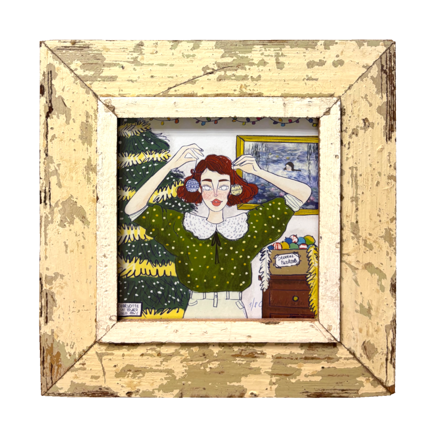 Regalo Natalizio - illustrazione "Facciamo l'albero?" | Charlotte LeBleu