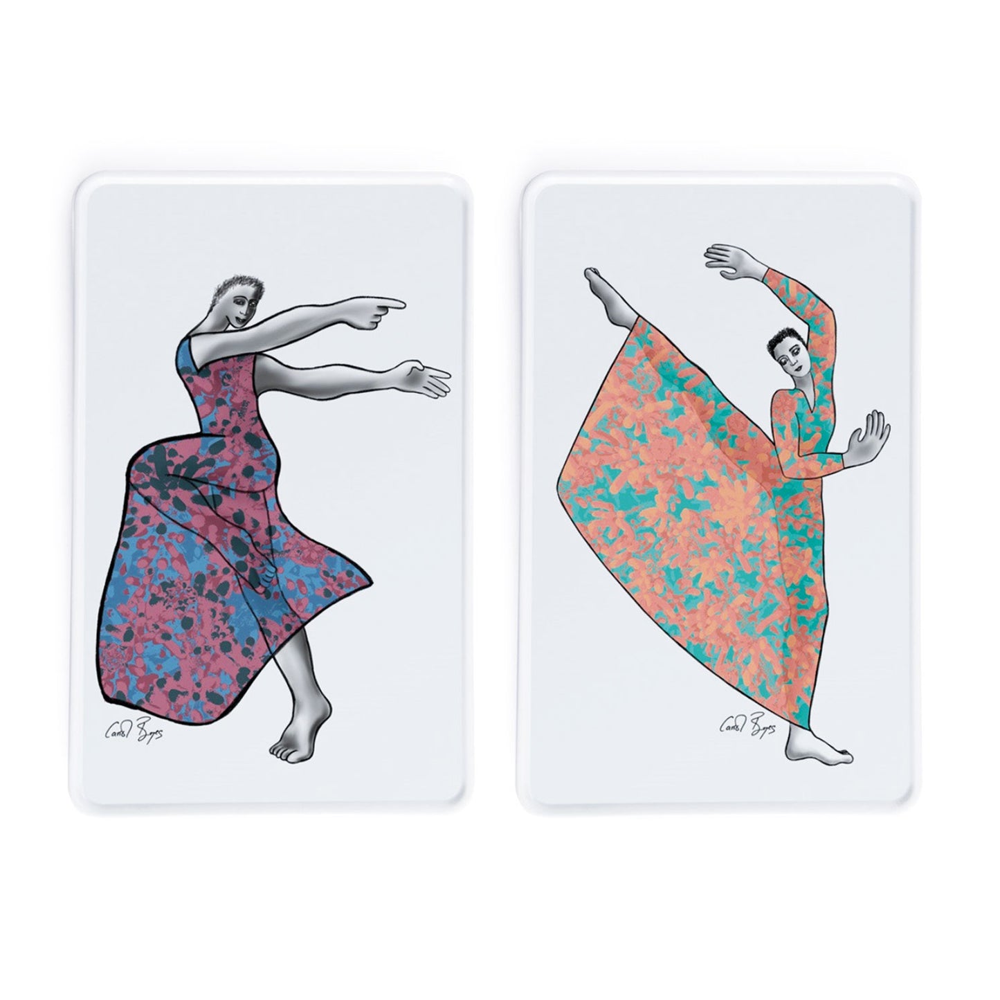 Piatti artistici con ballerine Carrol Boyes