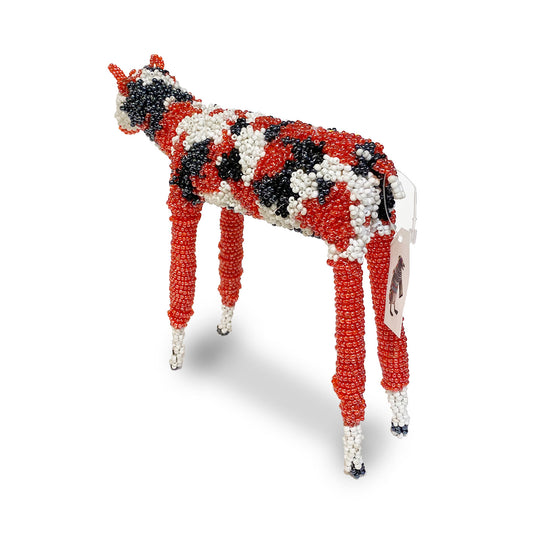 Scultura in perline realizzata a mano in sudafrica. Pezzo unico