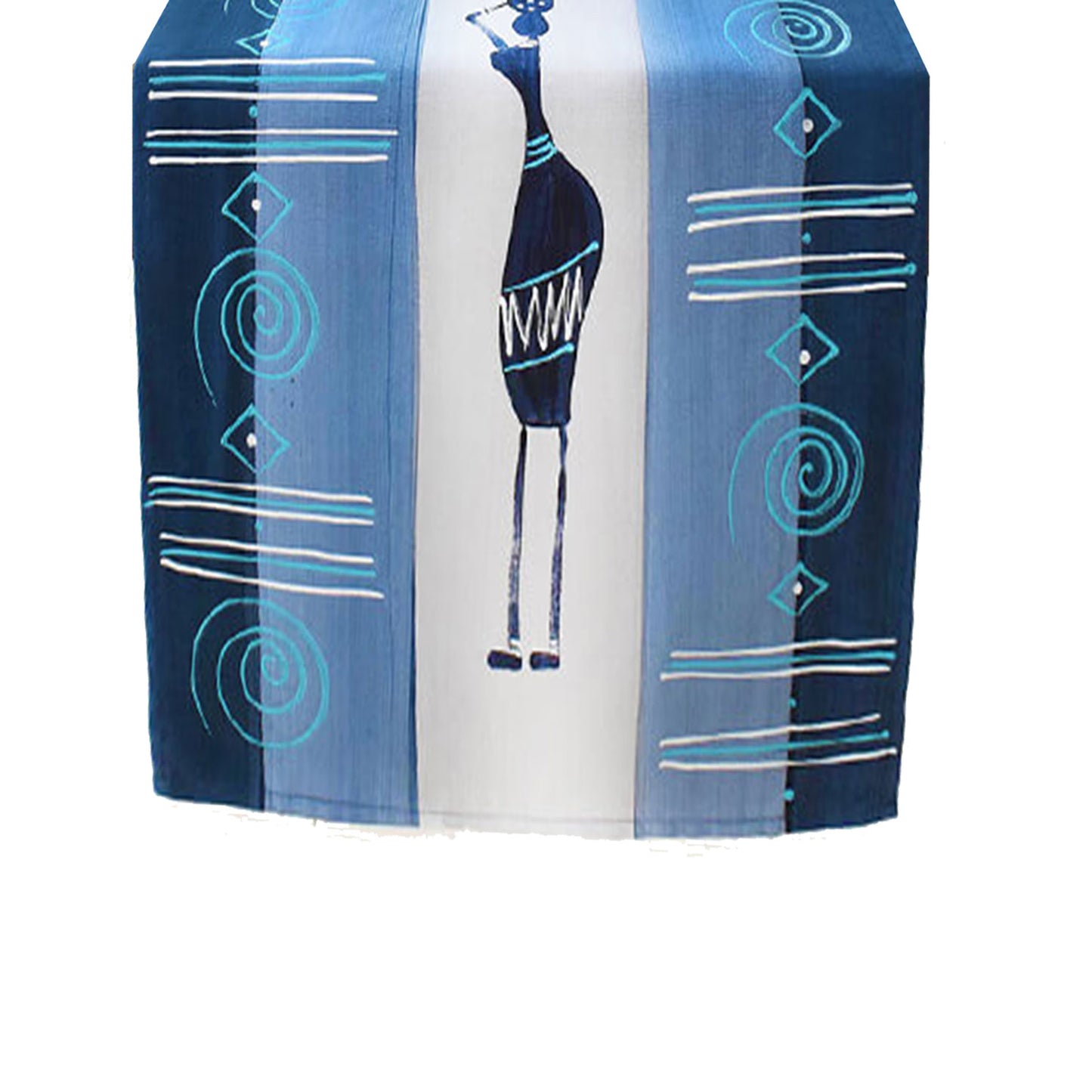 Centro tavola blu design