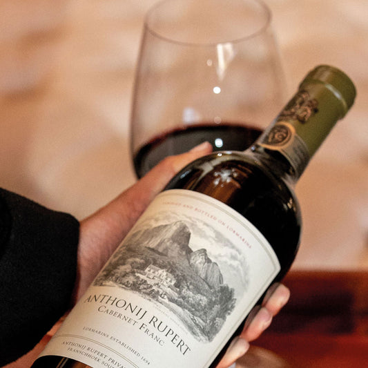 Cabernet Franc 2015 Anthonij Rupert vino sudafricano premiato rosso