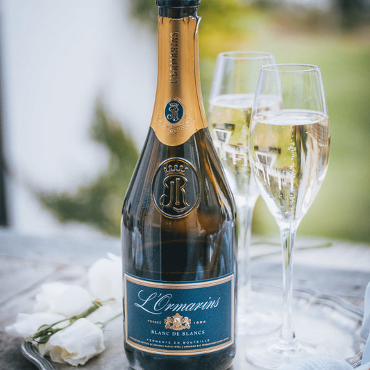 Blanc de Blancs dal Sudafrica L'Ormarins
