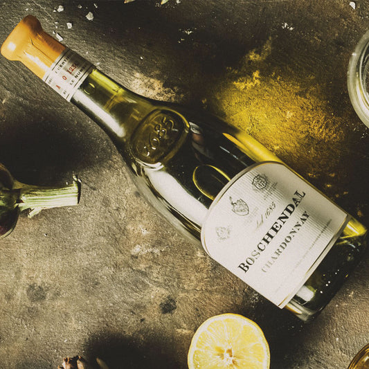 Chardonnay vino bianco dal Sudafrica Boschendal wine estate