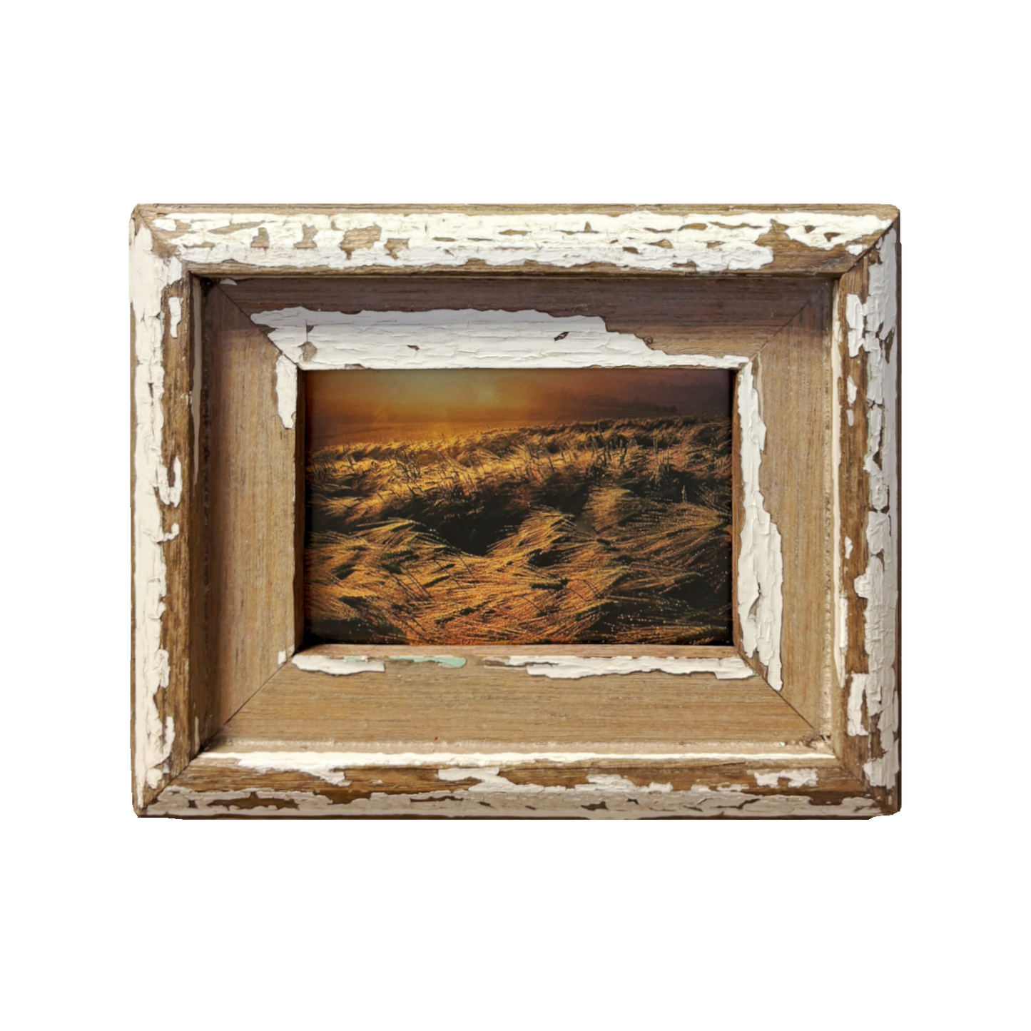 Abbondanza e fertilità — Cornice Rustico legno antico
