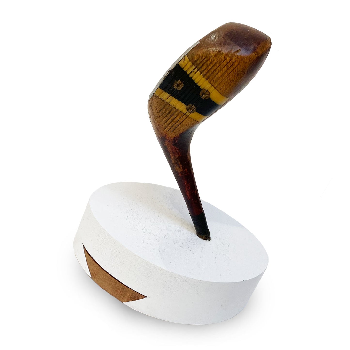 Mazza da golf in legno 2 sudafricana usata per appendiabiti realizzato a mano