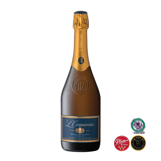 Vino spumante Blanc de Blancs sudafricano L'Ormarins