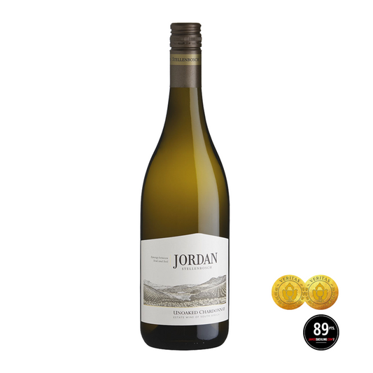 Vino bianco Sud Africa Unoaked Chardonnay Jordan