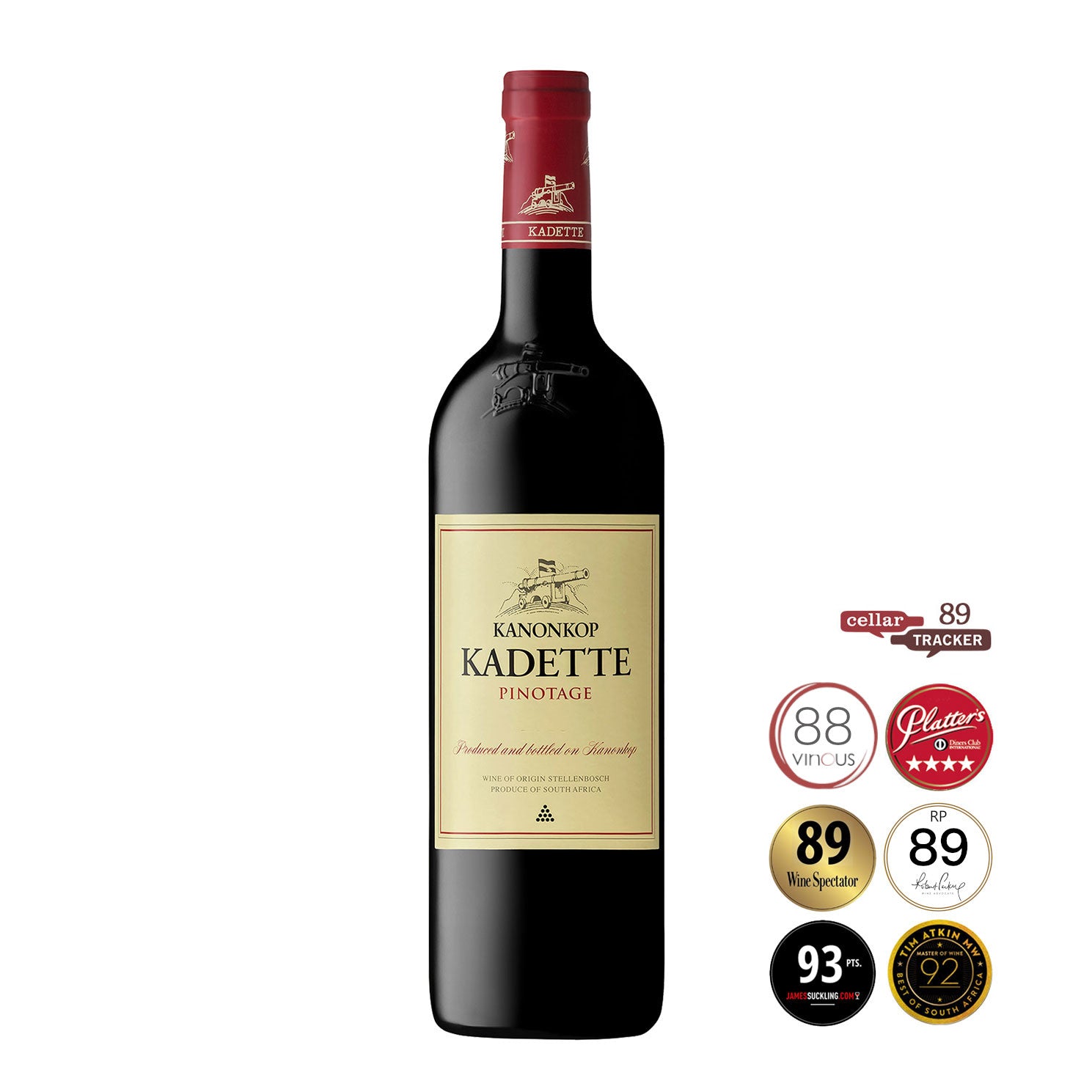 Kadette Pinotage Kanonkop Robert Parker James Suckling