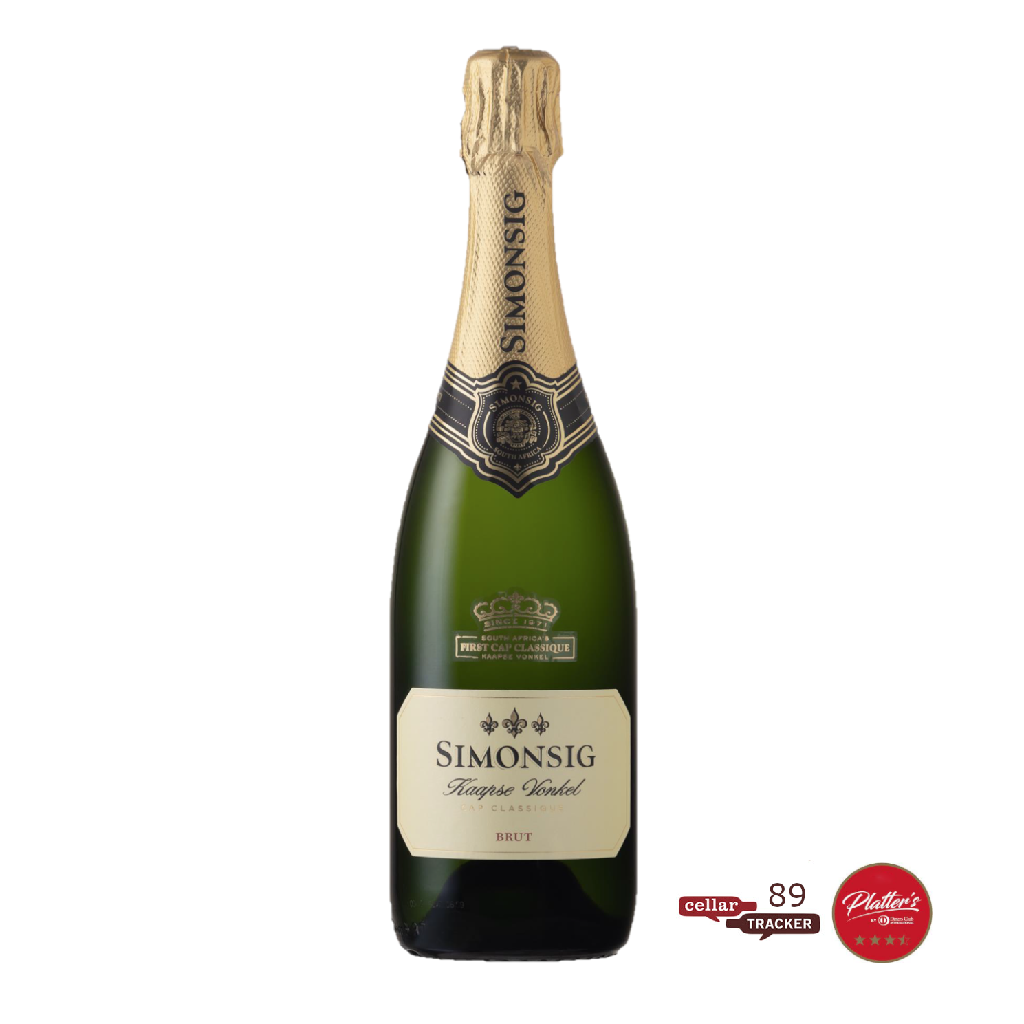 Metodo classico Sudafrica Simonsig Kaapse Vonkel