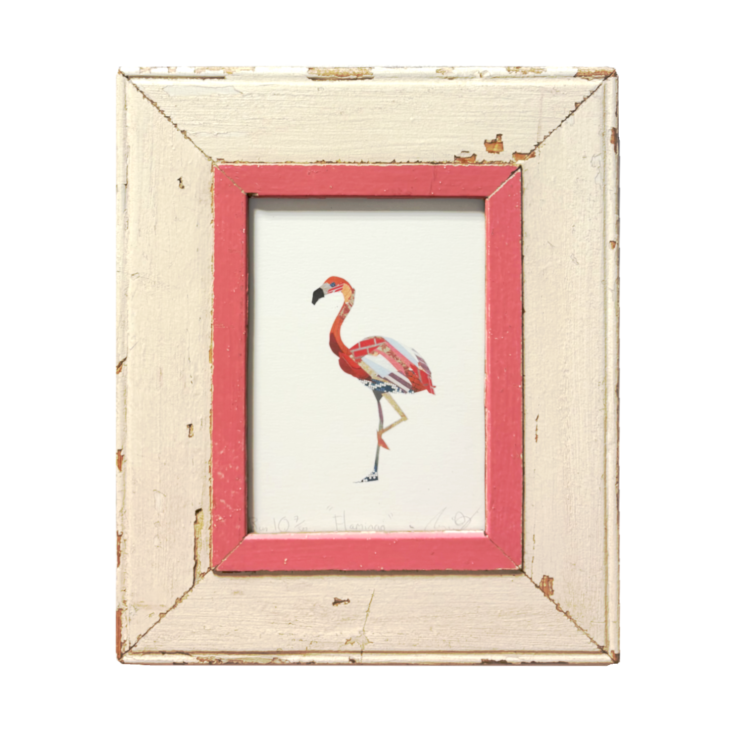 Cape Best Cornice con illustrazione numerata Fenicottero