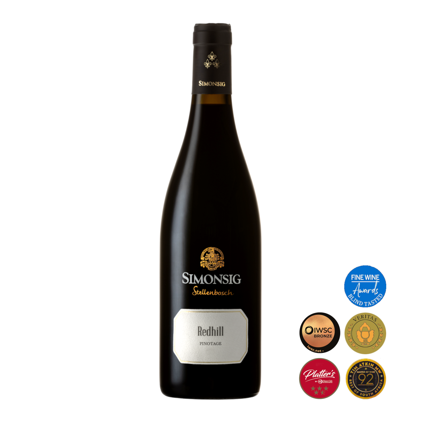 Vino rosso sudafricano Pinotage Redhill Simonsig