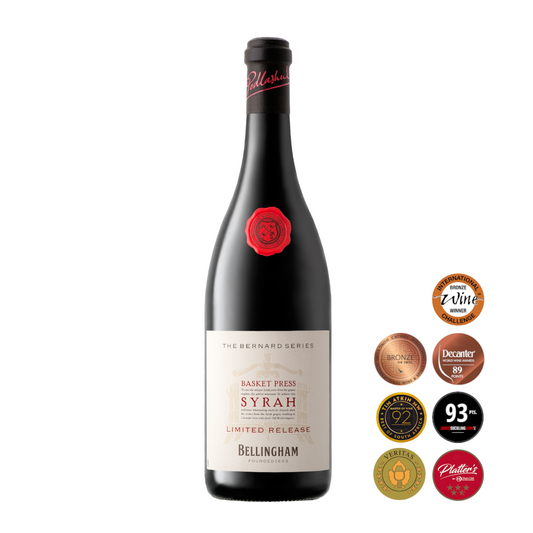 Bellingham Basket Press Shiraz Cape Best vino Sudafrica