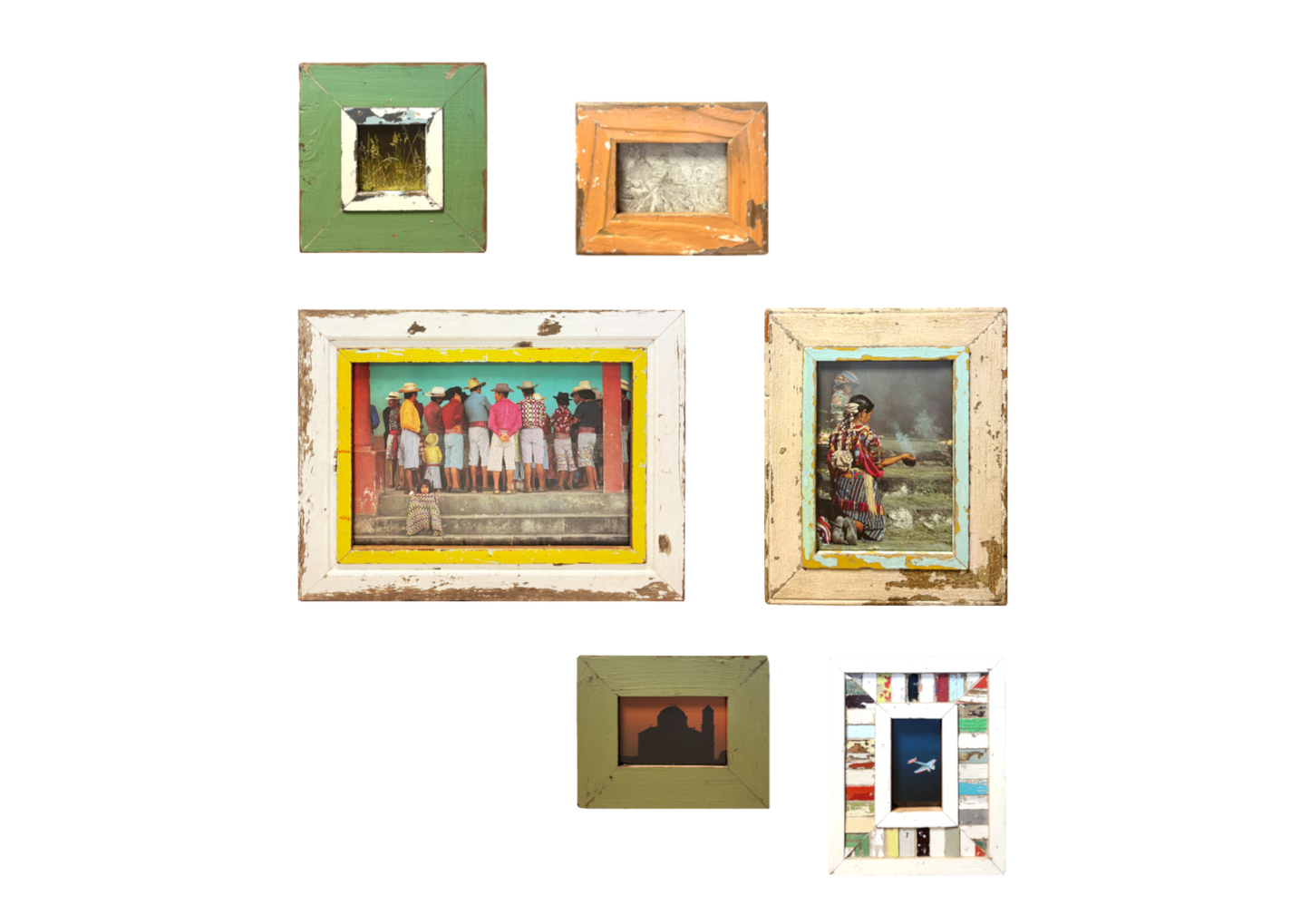 Composizione Boho Eclettico | 6 Cornici