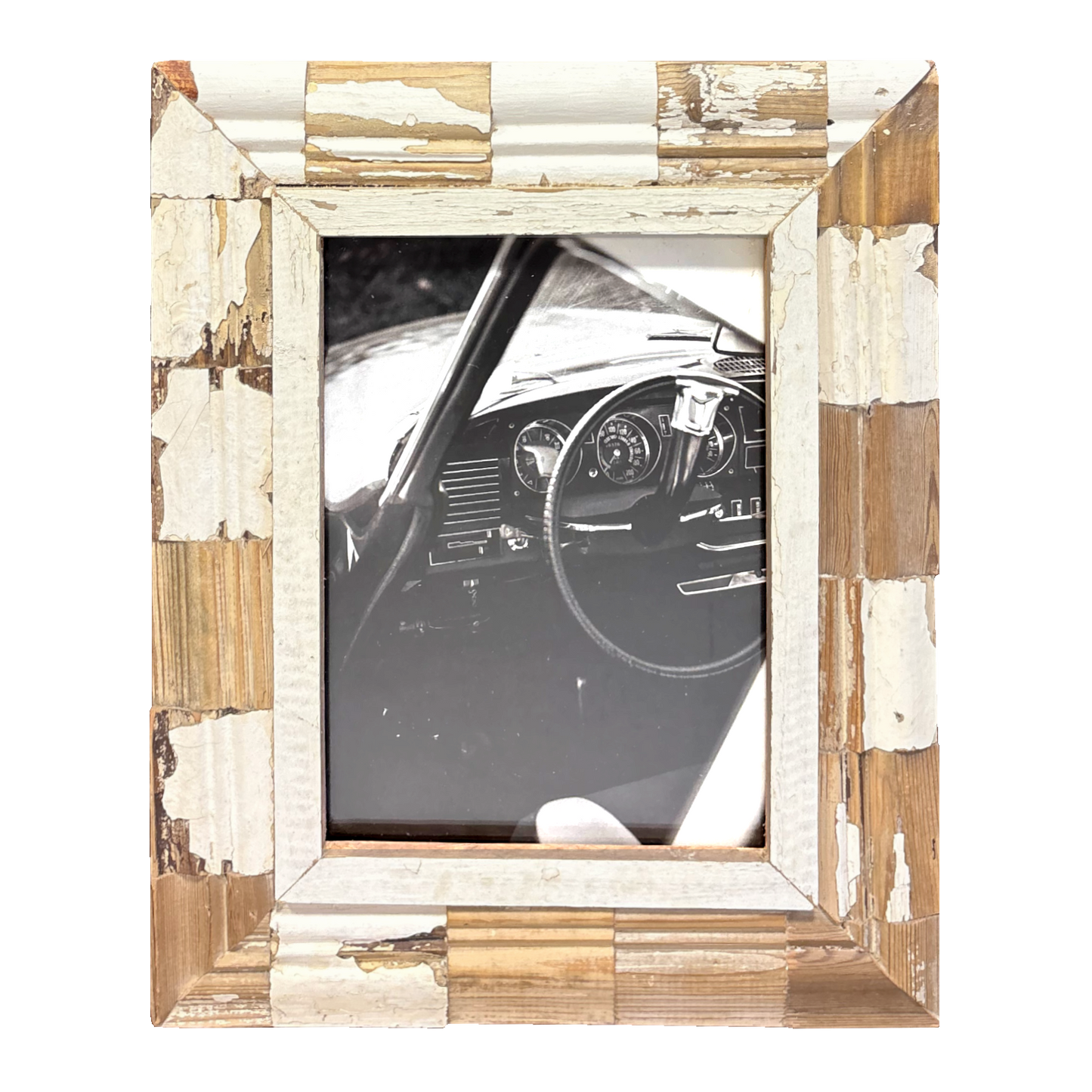 Holz-Fotorahmen mit Kacheln 21×30