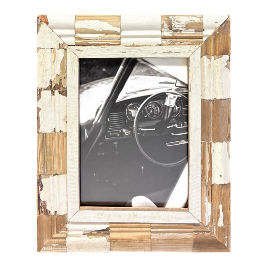 Holz-Fotorahmen mit Kacheln 21×30