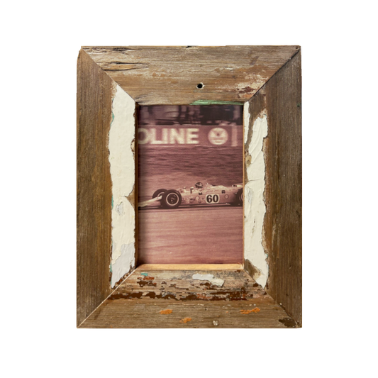 Cornice 10x15 con foto auto da corsa
