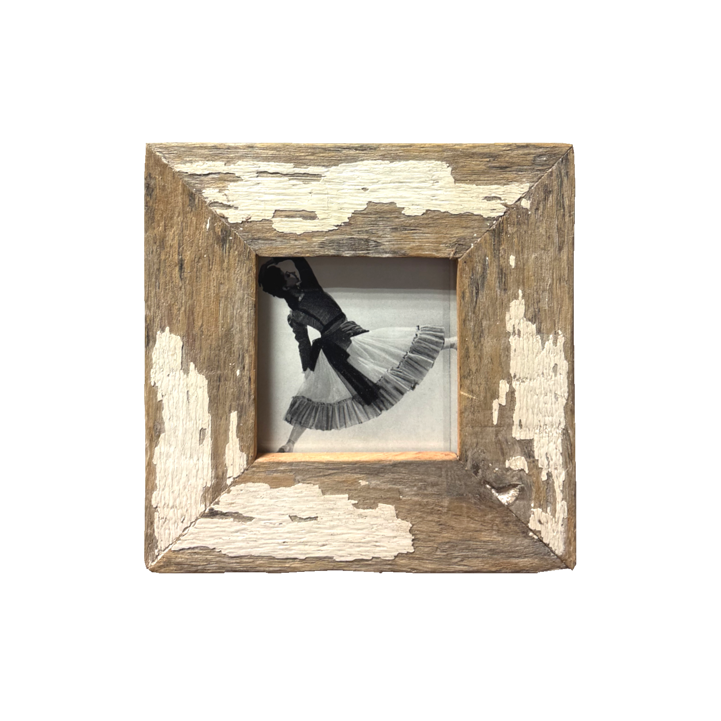 Cornice 18x18 in legno recuperato