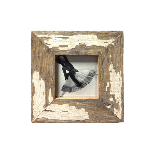 Cornice 18x18 in legno recuperato