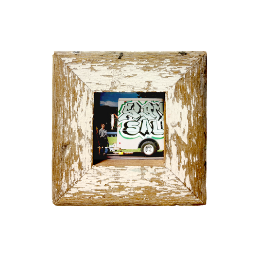 Cornice 18x18 in legno recuperato Cape Best