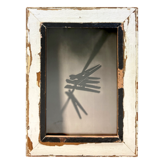 Cornice 30x40 bianca e nera Cape Best
