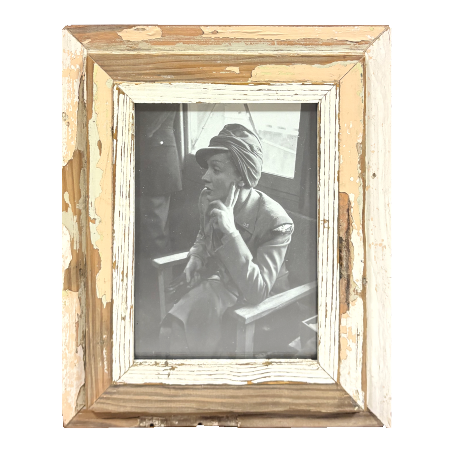 Cornice 34×43 in legno recuperato