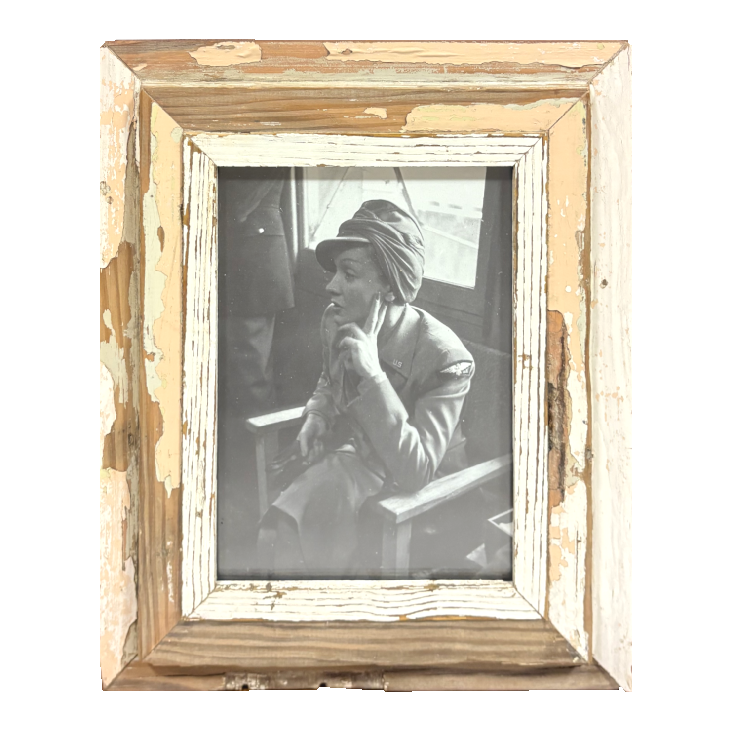 Cornice 34×43 in legno recuperato