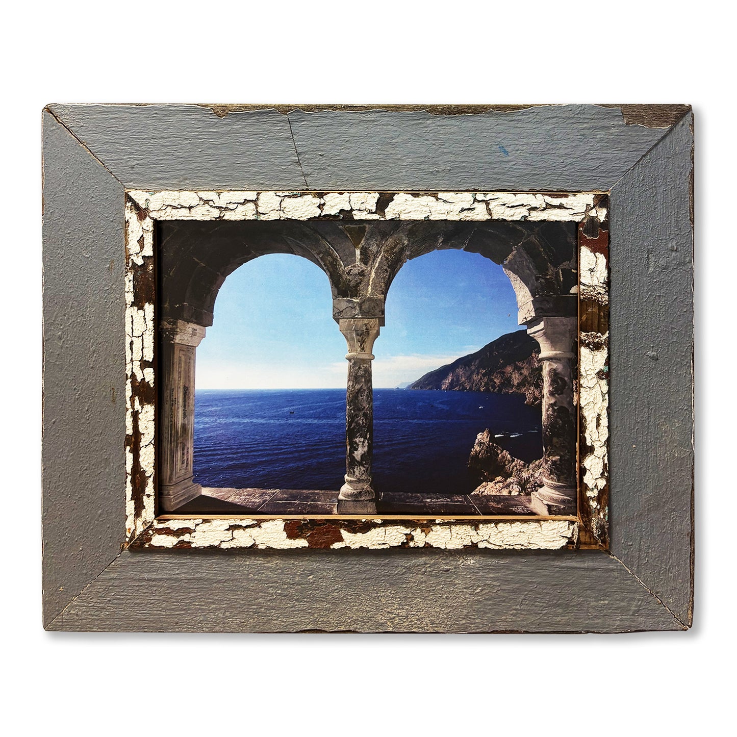 Cornice 34x43 con immagine Liguria a colori