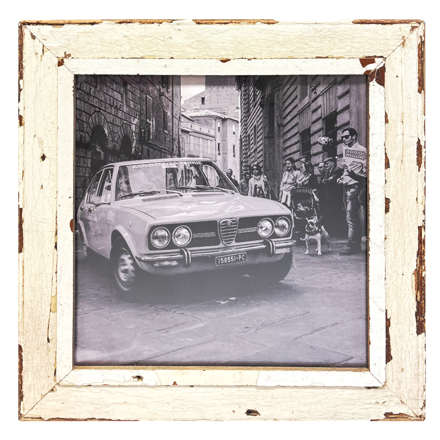 Cornice 55×55 in legno crema Cape Best