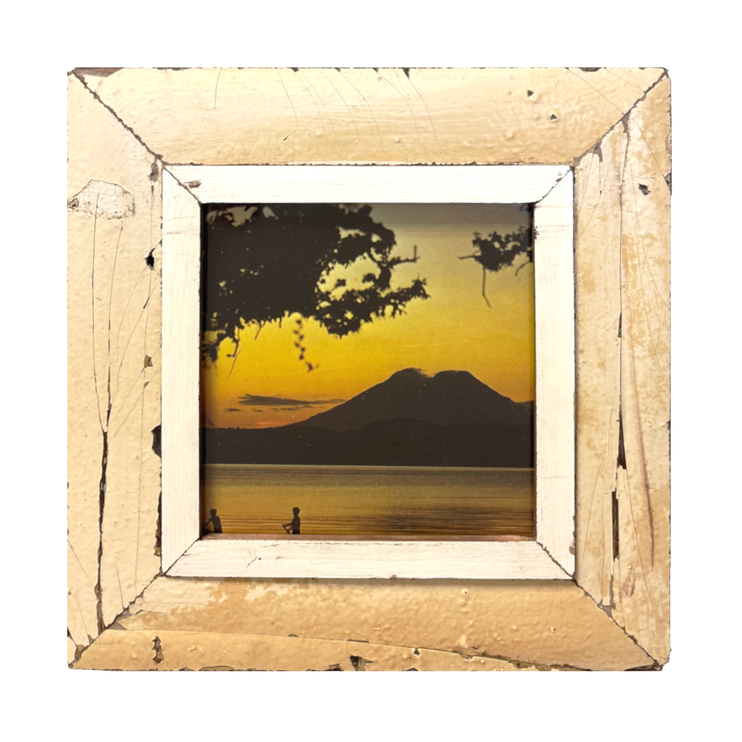 Cornice "Golden Hour" in legno Cape Best