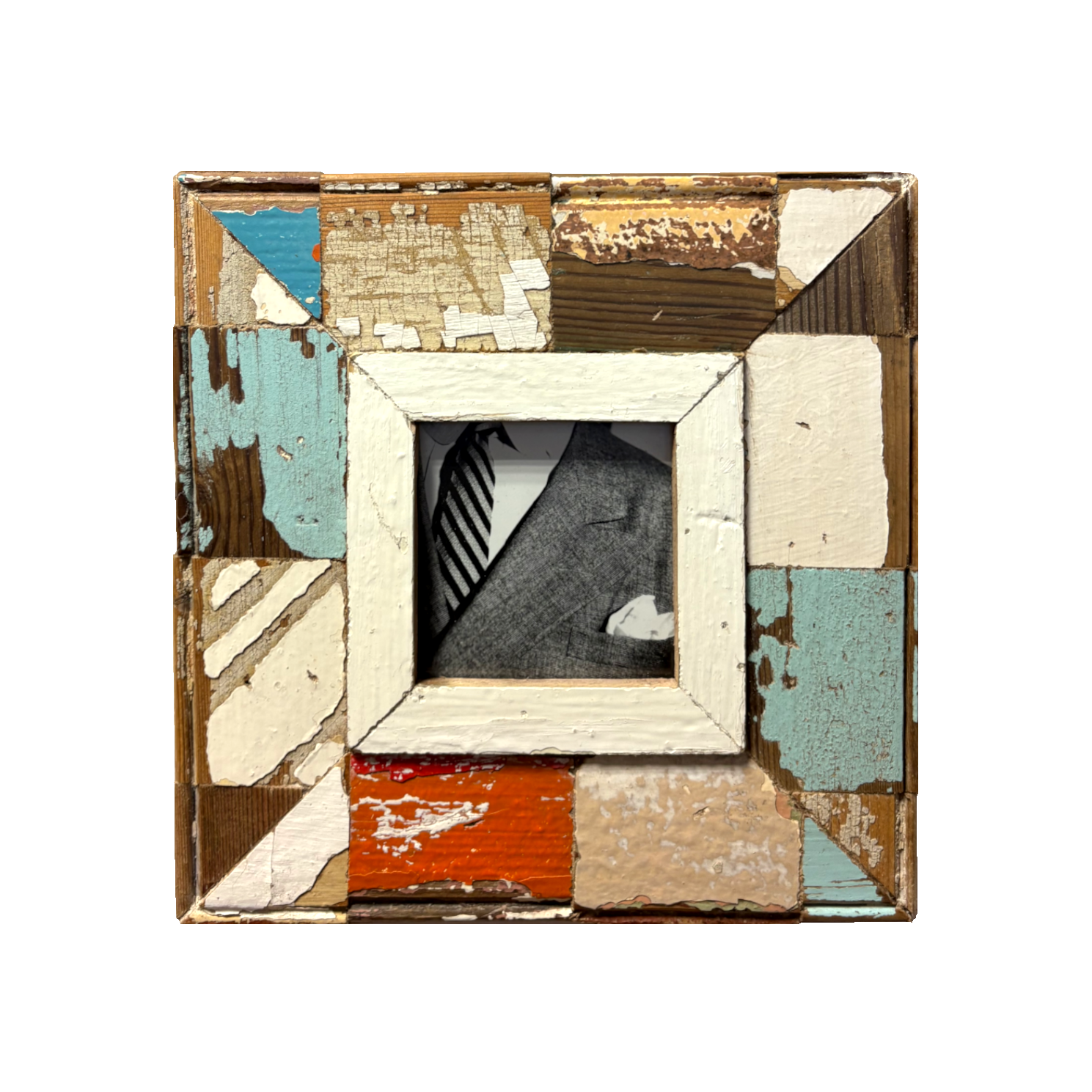 Cornice Quadro a mosaico in legno Cape Best