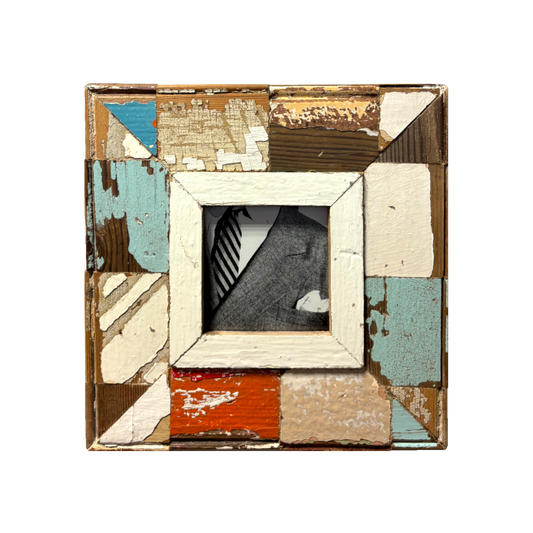 Cornice Quadro a mosaico in legno Cape Best