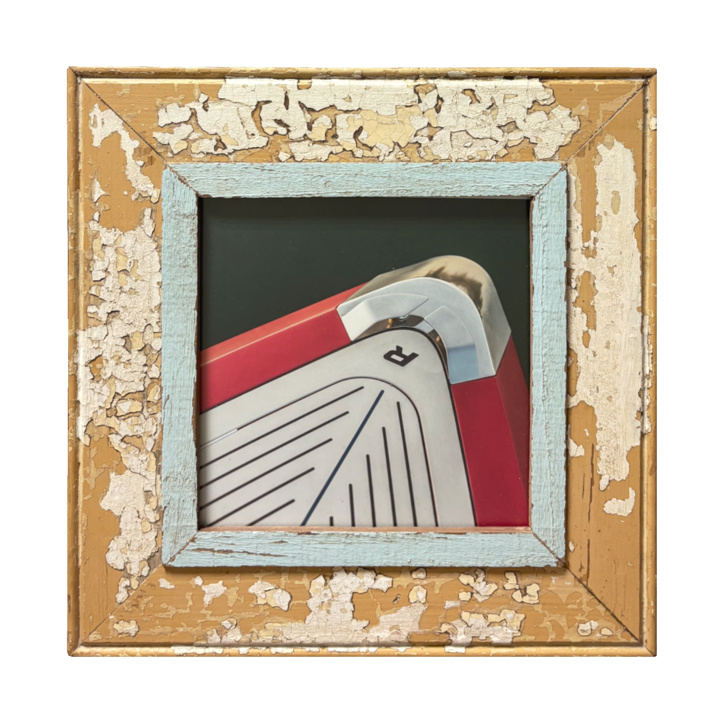 Cornice "Rubino a prua" 34×34 cm