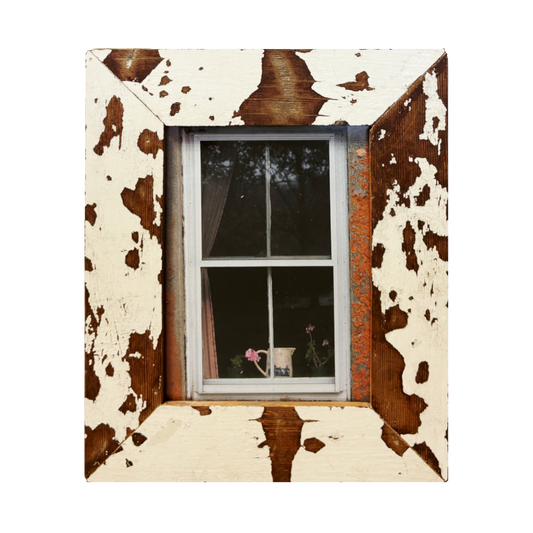 Cornice bianca "La finestra sul cortile" 23 × 28 cm
