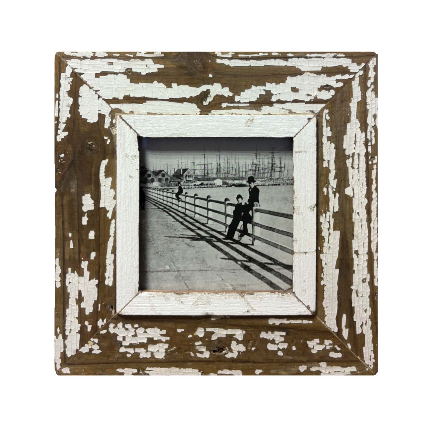 Cornice bianca per quadri 15x15 Cape Best