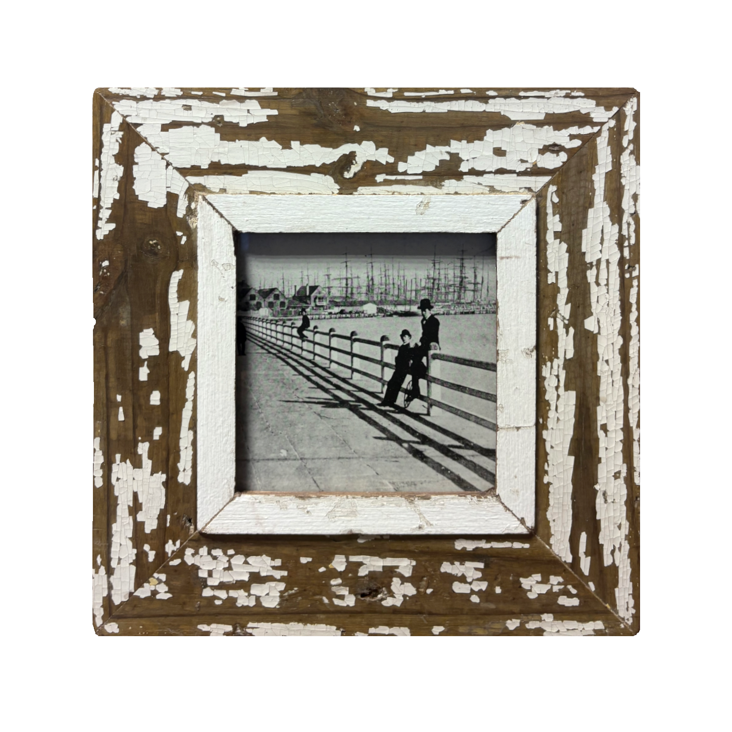 Cornice bianca per quadri 15x15 Cape Best