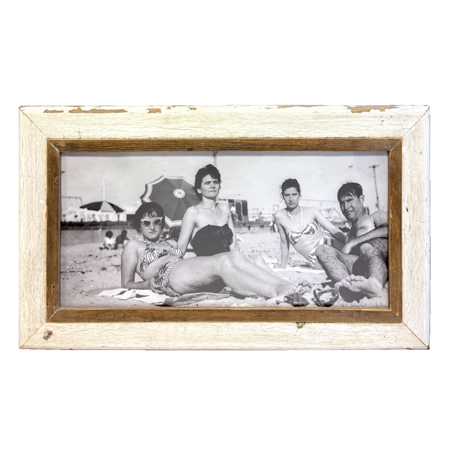 Cornice bianca per ritratti 43x72 Cape Best