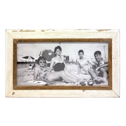 Cornice bianca per ritratti 43x72 Cape Best