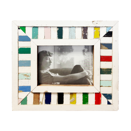 Cornice colorata patchwork 29 x 35 cm
